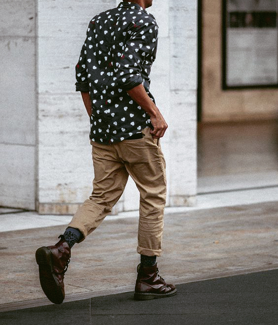 Calça jogger deals masculina com bota